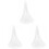 3 Pezzi Sposa Lungo Con Pettine 4