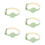 5Pz Decorativi Con Tracer Case Comfort PU 10