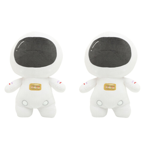 2Pz Cuscino Morbido Decorativo Bianco 1