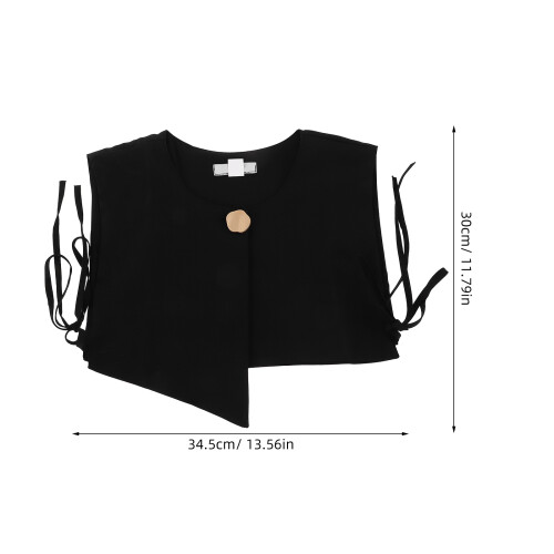 Finto Dickey Staccabile Sciarpa Decorativa Mantellina 2