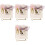 4Set Set Carte Voti Con Elegante Decorativa 3