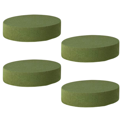 8 Pezzi Rotondi Verde Per
