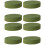 8 Pezzi Rotondi Verde Per 6