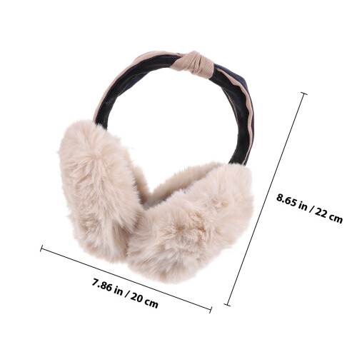 Plush Copricapo Riutilizzabile Con Copriorecchie Per Calore 1