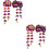 4Pz Clip Viola Con Fan E Stile 7