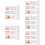 60Set Biglietti Con Buste Colorate Per E 10