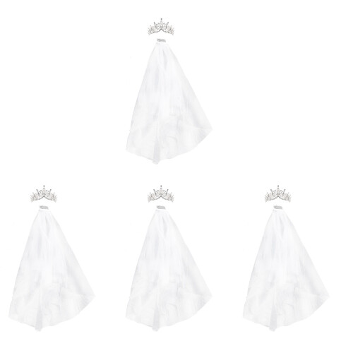 4Set Sposa Tiara Eleganti 1