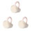3 Pezzi Paraurti Pieghevoli Invernali Unisex Caldi ( ) 2