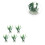 Set 5 Artificiale Per 8