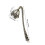 Candle Wick Snuffer Met Ingelegde Bloemvormige Koepel 2