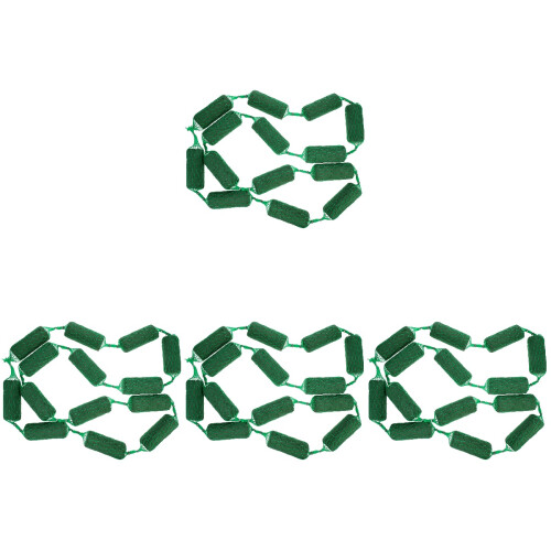 4Pz Base Verde Per Composizioni Floreali Fai-Da-Te E 1