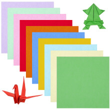 200 Fogli Carta Pastello per Origami
