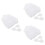 3St Wit Kinderspeelgoed Opbergnet Hangend Polyester 6