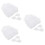 3St Wit Kinderspeelgoed Opbergnet Hangend Polyester 7