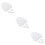 3St Wit Kinderspeelgoed Opbergnet Hangend Polyester 9