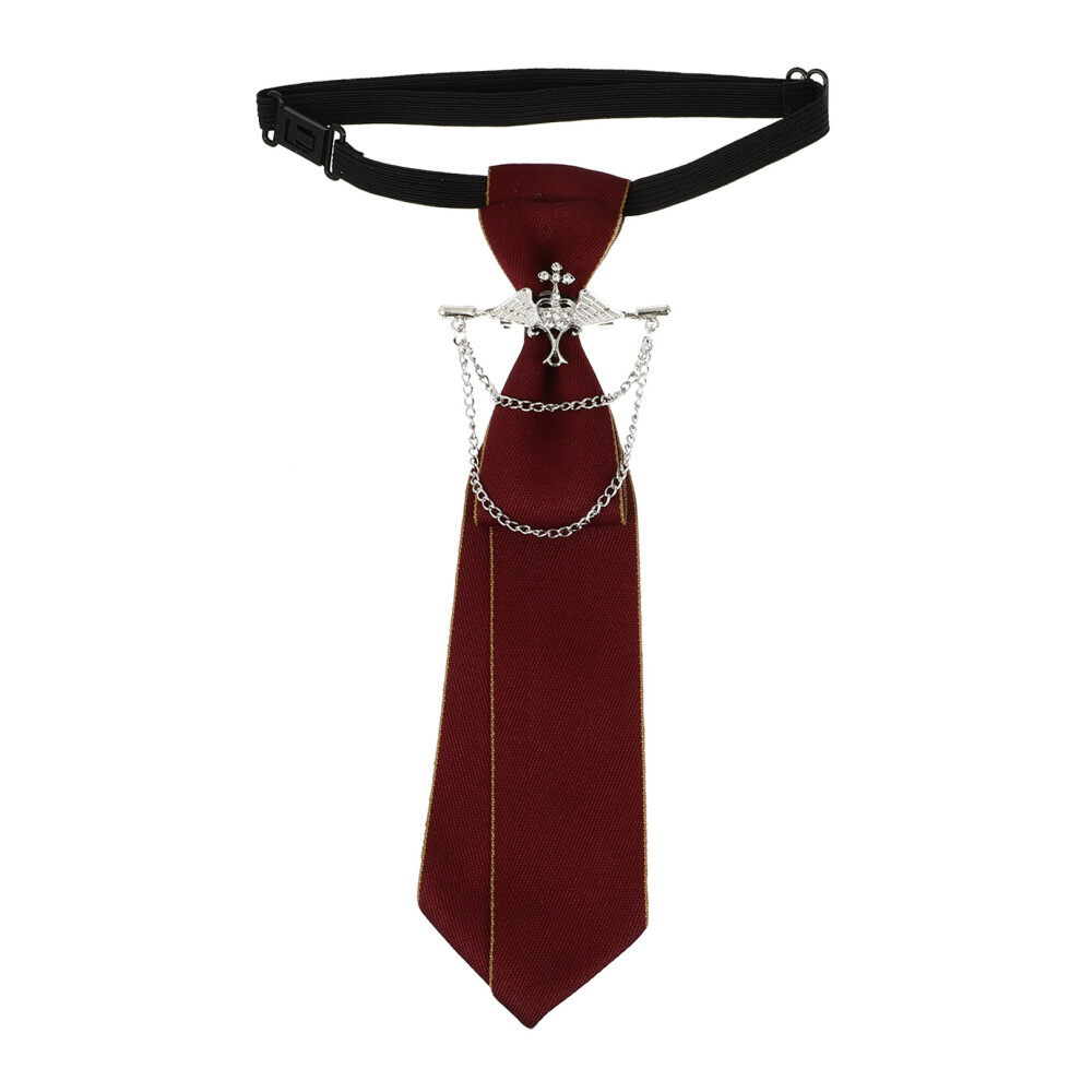 5St Duurzame Rood Polyester Nekstrop Feest En Speciale-image