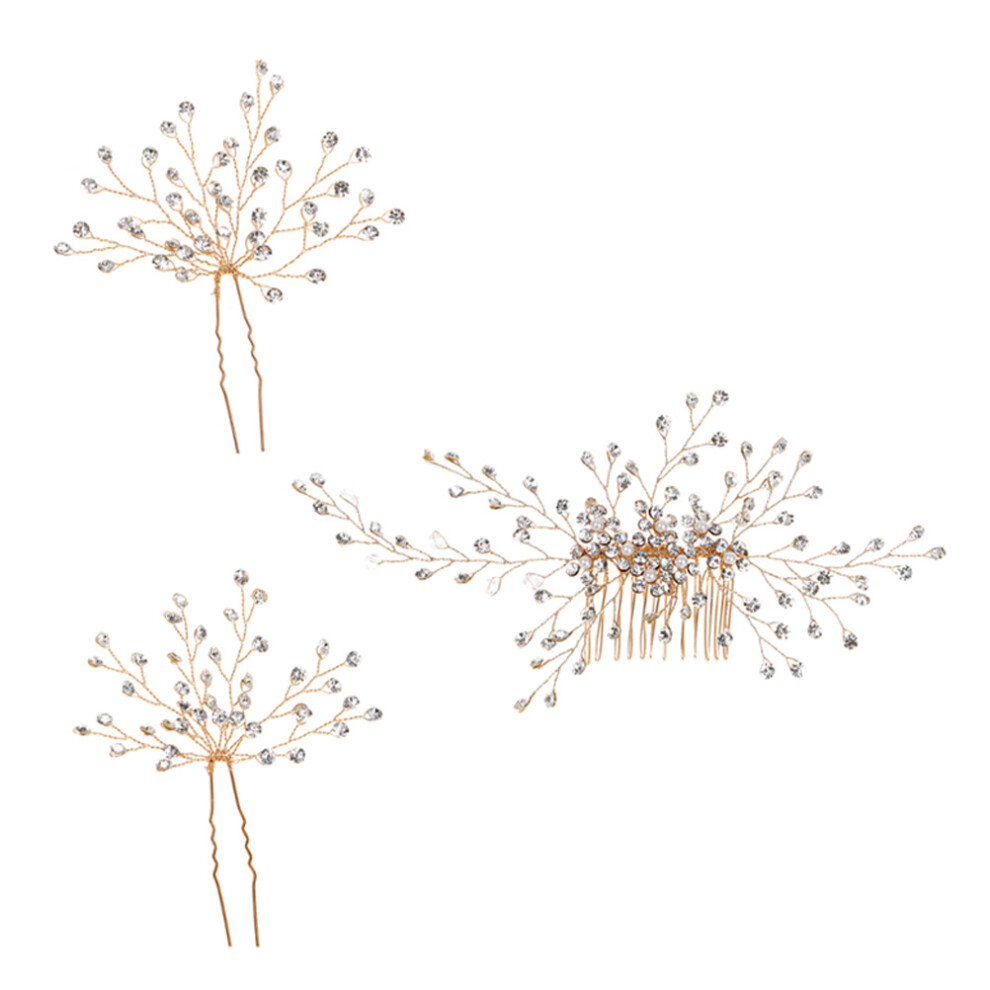 1 Set Trouwsluiting Voor Bruid Fijn Haarspeld Romantische Bruidssluier-image