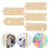 3Sets Decoratieve Khaki Hoogtemeter Splice DIY Meetlat 11