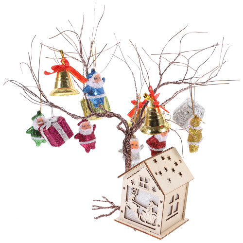 4 Sets Ijzerdraad Craft Kit Kerstversiering Diy Materiaal