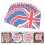 3X Party Servetten Met Brits Ontwerp, En Stevig 6