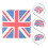 3X Party Servetten Met Brits Ontwerp, En Stevig 5