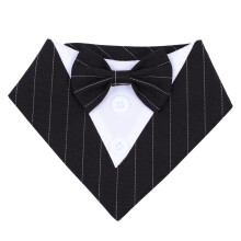 2Szt Czarny Bandana Dla , Ozdobny Trójkątny Kołnierz I Akcesorium