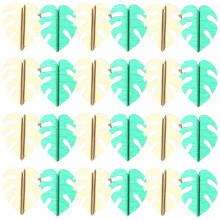 4Pcs Summer Hawaiian Party Confetti for Table Scatter and DIY Crafts