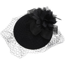 3 Sztuki Kapelusz Fascinator Niedzwidówki, Opaska Imprezę