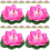 20 Unidades Decoração Artificial Para 7