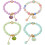 4 Peças Pulseiras De Com Pingente Para 1