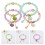 4 Peças Pulseiras De Com Pingente Para 5