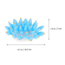 Underwater Artificial Bubble Coral Fish Tank Ornament Blue