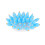 Underwater Artificial Bubble Coral Fish Tank Ornament Blue 4