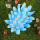 Underwater Artificial Bubble Coral Fish Tank Ornament Blue 3