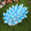 Underwater Artificial Bubble Coral Fish Tank Ornament Blue 7