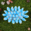 Underwater Artificial Bubble Coral Fish Tank Ornament Blue 2
