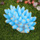 Underwater Artificial Bubble Coral Fish Tank Ornament Blue 8