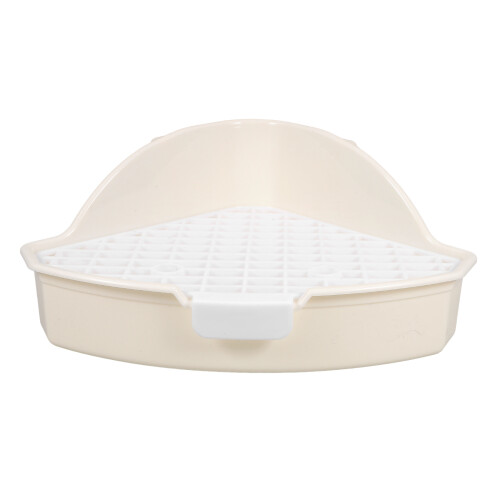 2 Unidades Canto Sanitário Triangular Para Coelhos E