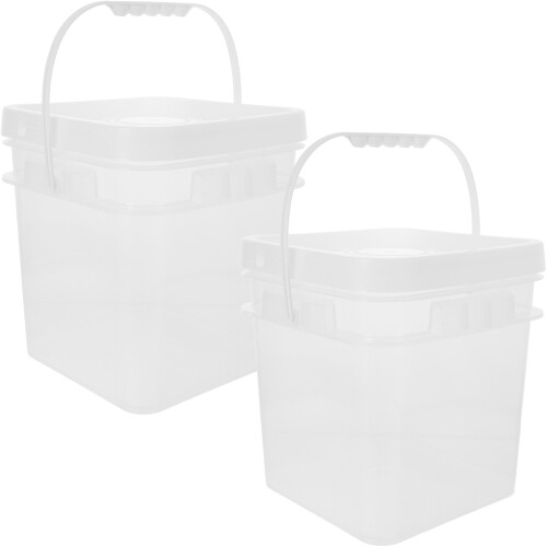 2 Pcs Hermetico Para Ração De Cão E Grãos Secos