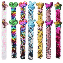 16 Peças Pulseira Com Paetê E