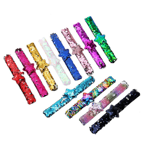 16 Peças Pulseira Com Paetê E 2