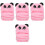 4Pcs Lenço Chapéu Bebê 2 1 Com Capuz 5