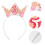 5 Stirnband Glitzer Haarband Tiara Für 11