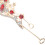 2 Unidades Tiara De Coroa Para Noiva Com 8
