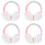 4 Unidades Inverno Auricular Pelúcia 5
