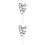 2Pcs Cruz De Metal Para Túmulo, De Quintal Para 5
