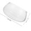 Round Fish Bowl Transparente Casca Pequeno 2