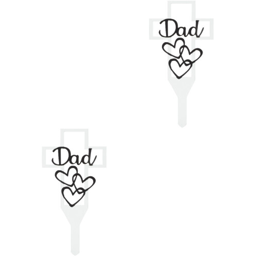 2Pcs Cruz De Metal Para Túmulo, De Quintal Para 2