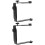 2Pcs Suporte Metal L 1/4 Polegada Para Câmera E 6