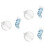 3Pcs Pingente Para , No 8